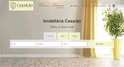 Desktop Screenshot of imobiliariacasarao.com.br